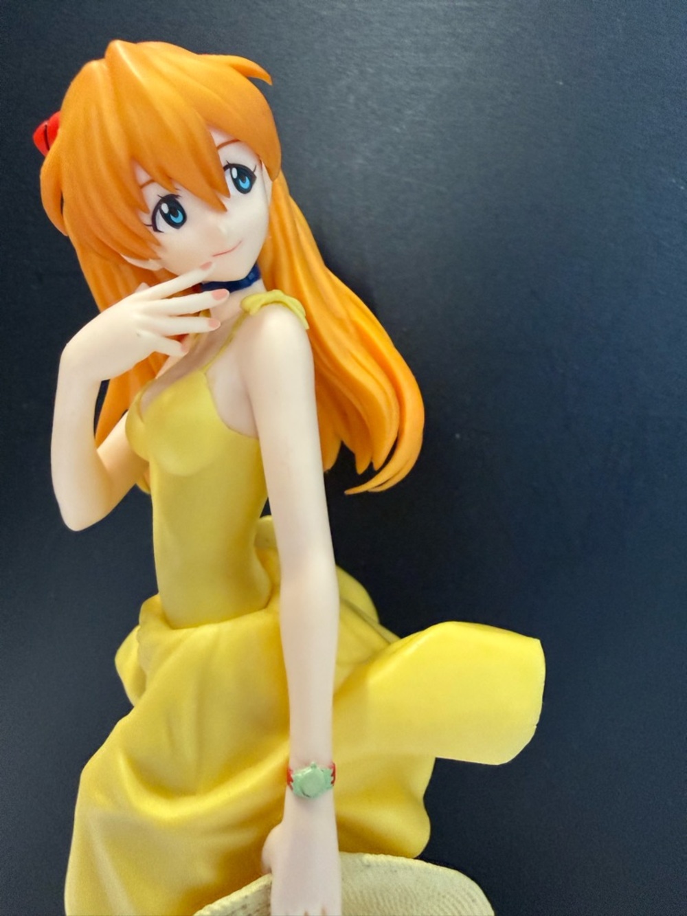 Asuka Langley Soryu Yellow Sun Dress SEGA anime prize figure